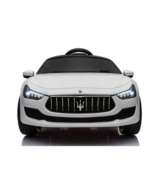 Maserati Ghibli, voiture électrique pour enfants 12v, pneus en caoutchouc, siège en cuir.