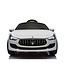Maserati Ghibli, 12v electric children's car, rubber tires, leather seat.