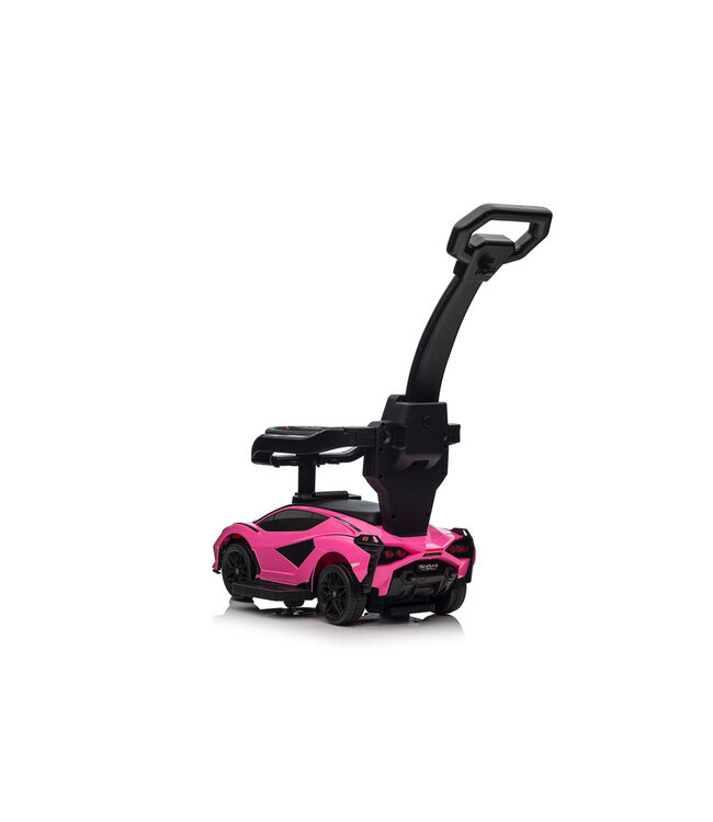 Lamborghini Sian, voiture à pied, voiture à pousser, 2 en 1.