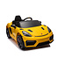 Porsche Spyder RS, 12 volt Kinder Accu Auto, rubberen banden, leder zitje en meer!