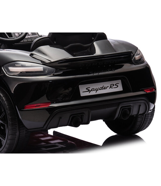 Porsche Spyder RS, 12 volt Children's Battery Car, rubber tires, leather seat and more!