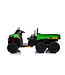 Farm Gator, 24V Electric Kids Car, 2-seater, 4WD, Rubber Tires, Leather Seat