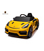 Porsche Spyder RS, 12 volt Kinder Accu Auto, rubberen banden, leder zitje en meer!