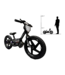24 volt elektrische balance bike met 16 inch wielen, elektrische motor - zwart