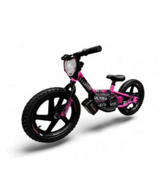 24 volt elektrische balance bike, 16 inch - roze