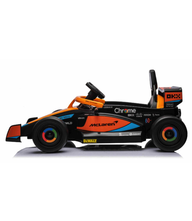 Voiture de course McLaren Formula 1 12V, pneus en caoutchouc et plus encoreÂ !