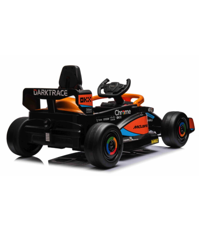 Voiture de course McLaren Formula 1 12V, pneus en caoutchouc et plus encoreÂ !