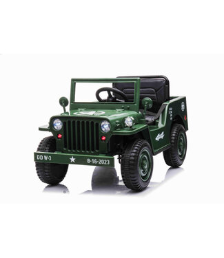 Jeep Army, 12 volt Accu Voertuig