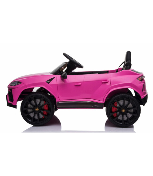 Lamborghini Urus, voiture électrique pour enfants 12 volts avec pneus EVA et siège en cuir artificiel !