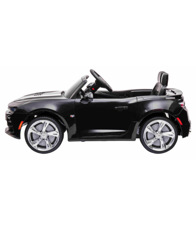 Chevrolet Camaro SS, véhicule électrique pour enfants 12V avec siège en cuir et pneus en caoutchouc!