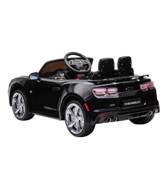 Chevrolet Camaro SS, véhicule électrique pour enfants 12V avec siège en cuir et pneus en caoutchouc!