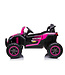 Beach Buggy, 12 volt elektrische kinderauto met EVA banden en kunstleder zitje!