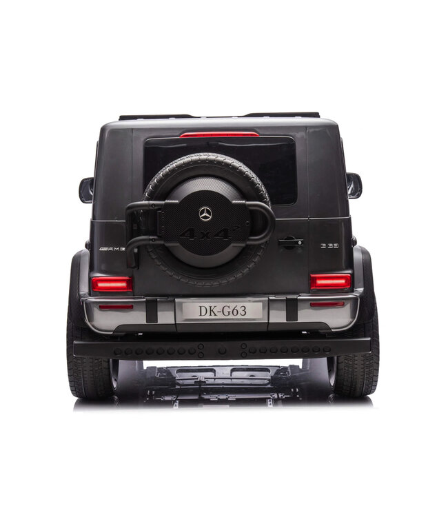 Voiture pour enfants électrique Mercedes G63 2 places, 24 volts avec pneus en caoutchouc et plus encore !