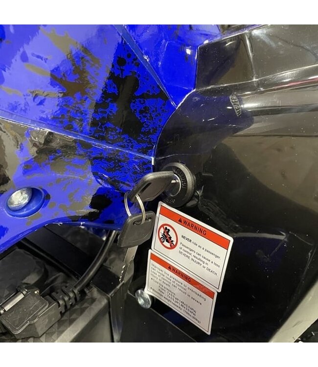 48V Brushless Kids Quad – powerful, quiet and durable