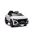 Audi S Q8, 12 volt electric children's car with rubber tires, leather seat and more