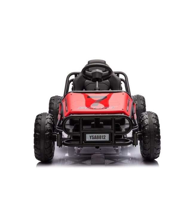 24 volt Electric children's buggy, rubber tires, leatherette seat!