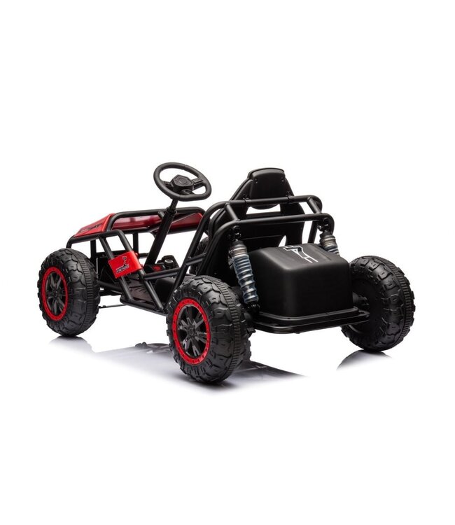 24 volt Electric children's buggy, rubber tires, leatherette seat!