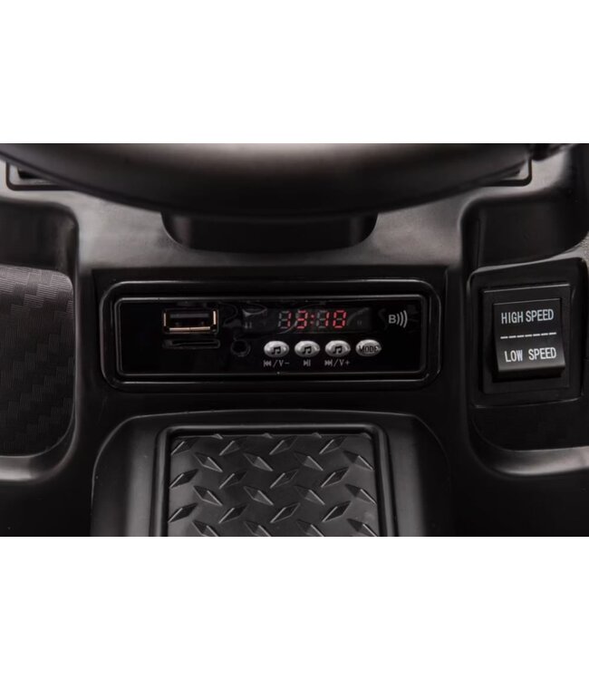 Tracteur électrique avec remorque, 12 volts, module musical, bluetooth