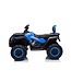 24 volt Electric Quad, 4 engines, rubber tires, leather seat and more!