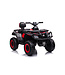 24 volt Electric Quad, 4 engines, rubber tires, leather seat and more!
