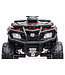 24 volt Electric Quad, 4 engines, rubber tires, leather seat and more!