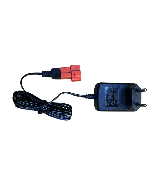 12 volt 500mA oplader met 2-pin power connector