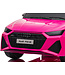 Audi RS6, 12 volt elektrische kinderauto met rubberen banden, leder zitje en meer!