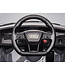 Audi RS6, 12 volt elektrische kinderauto met rubberen banden, leder zitje en meer!