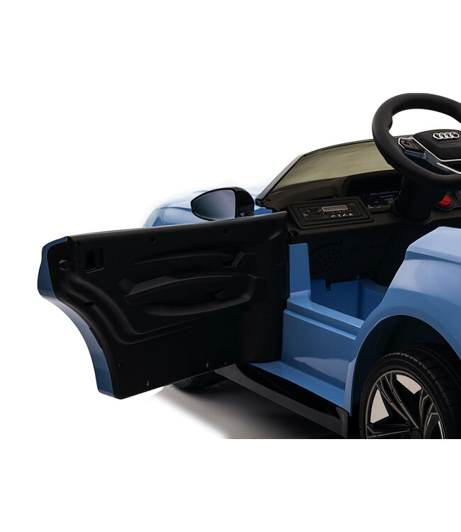 Audi RS e-tron GT, véhicule électrique pour enfants 12 volts avec module musical et plus encore !