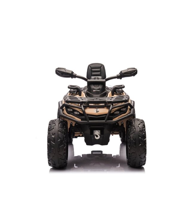 CAN-AM Outlander 2-Seater, 4x4, 24 Volt Quad with rubber tires and leather seat