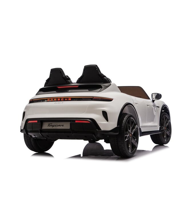 Porsche Taycan Turbo S, 2 zitter 24 volt elektrische kinderauto