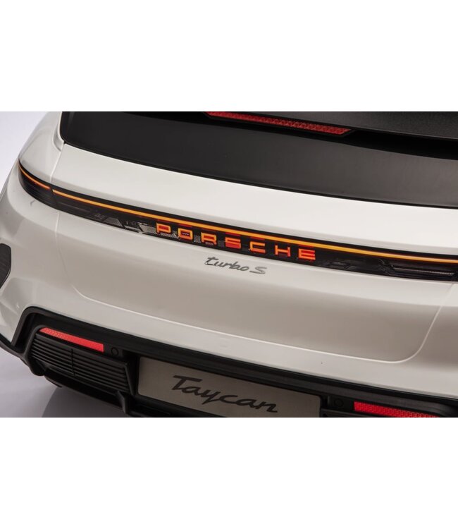 Porsche Taycan Turbo S, 2 zitter 24 volt elektrische kinderauto