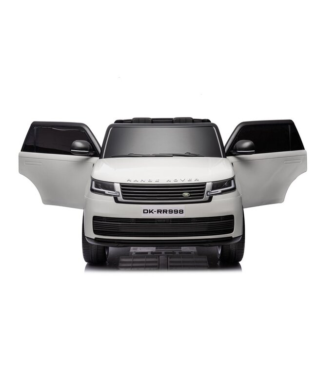 2-seater Range Rover, 24-volt electric children's car, MP4 screen, rubber tires, leather seat