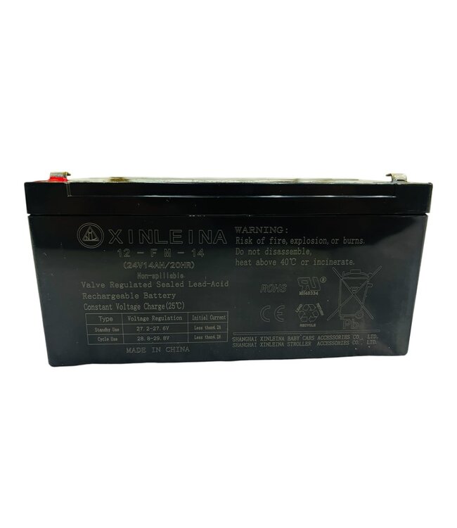 24 volt 14Ah battery XINLEINA