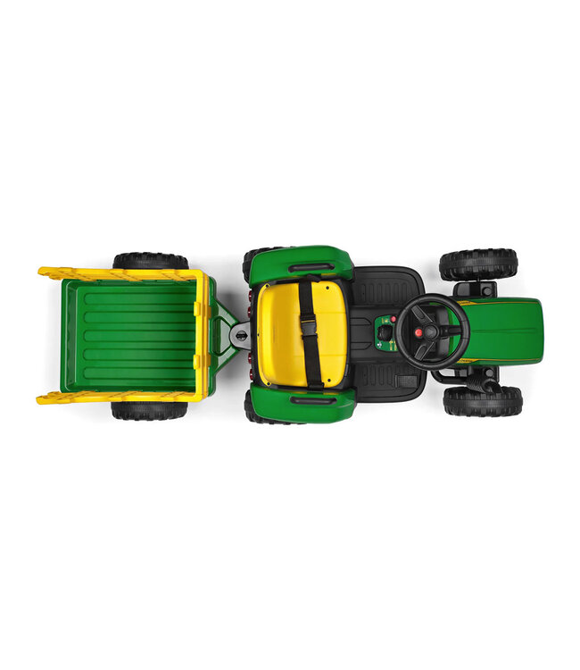 John Deere Farm Power Tractor – Tracteur Électrique pour Enfants avec Télécommande