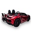 Lamborghini Aventador, voiture électrique pour enfants 2 personnes 24 volts avec pneus en caoutchouc, siège en cuir !