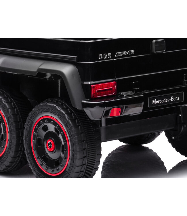 Mercedes-Benz G63 6x6, 12v with rubber tires and more!