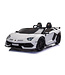 Lamborghini Aventador, voiture électrique pour enfants 2 personnes 24 volts avec pneus en caoutchouc, siège en cuir !
