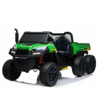 24V Elektrische Gator Farm Truck 4WD – Rubber Banden & Leren Zitting