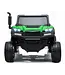 Voiture électrique pour enfants 24 V, camion Gator Farm 4x4 – 2x12V7Ah – avec siège en cuir, pneus en caoutchouc et quatre roues motrices pour les balades en extérieur