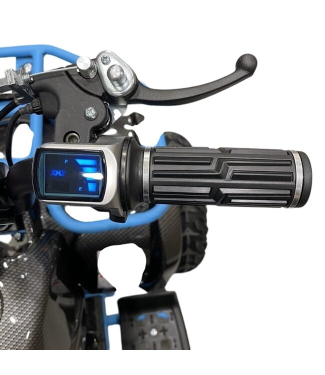 Quad électrique 48 volts avec 1000 watts de puissance, avec porte-bagages