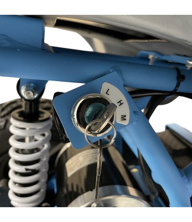 Quad électrique 48 volts avec 1000 watts de puissance, avec porte-bagages