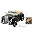 Mercedes-Benz 300S Classic, 12V elektrische kinderauto met EVA banden en kunstleder zitje!