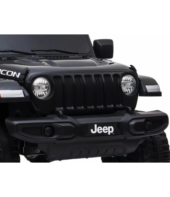 Jeep Wrangler Rubicon, voiture √©lectrique pour enfants 12 volts, si√®ge en cuir et plus encore !