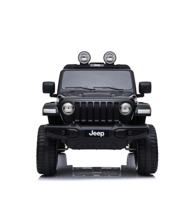 Jeep Wrangler Rubicon, voiture √©lectrique pour enfants 12 volts, si√®ge en cuir et plus encore !