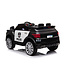 Police car, 12v electric children's car with rubber tires, leather seat and more