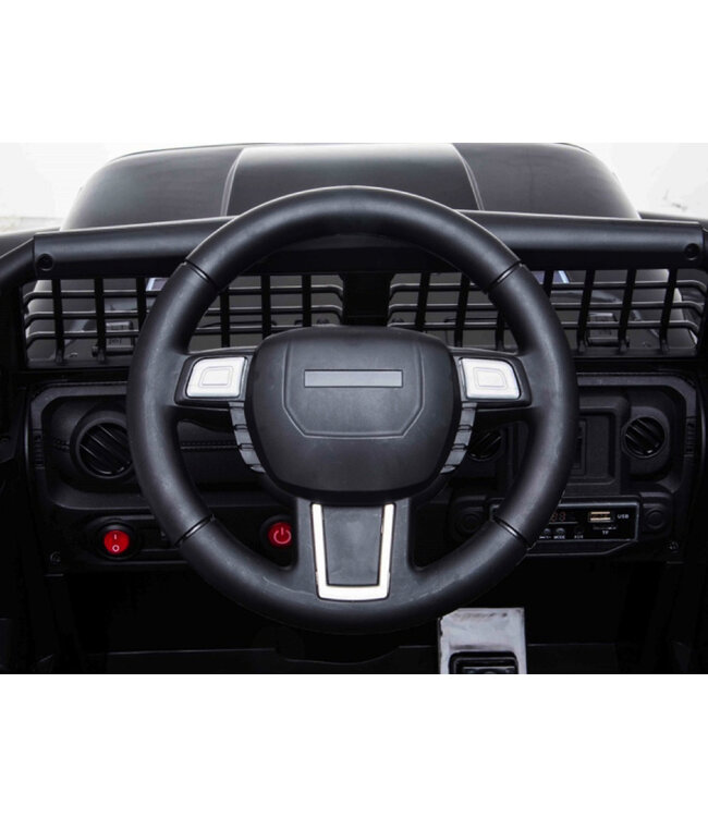 Jeep Mountain King, voiture √©lectrique pour enfants 12 volts avec pneus en caoutchouc, suspension et plus encore !