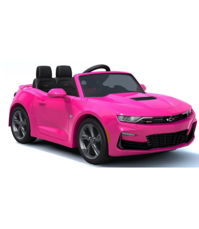 Chevrolet Camaro SS, v√©hicule √©lectrique pour enfants 12V, si√®ge en cuir, pneus en caoutchouc