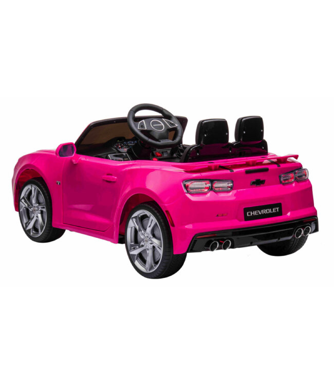 Chevrolet Camaro SS, v√©hicule √©lectrique pour enfants 12V, si√®ge en cuir, pneus en caoutchouc