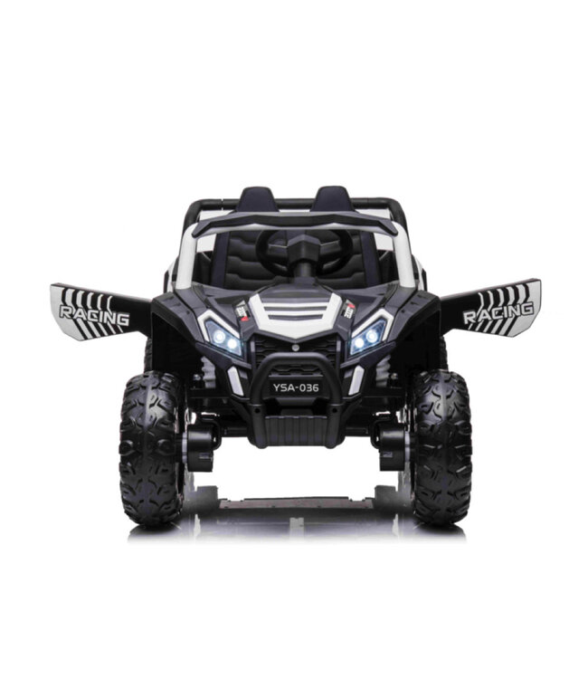 Beach Buggy, 12 volt elektrische kinderauto met EVA banden en kunstleder zitje!